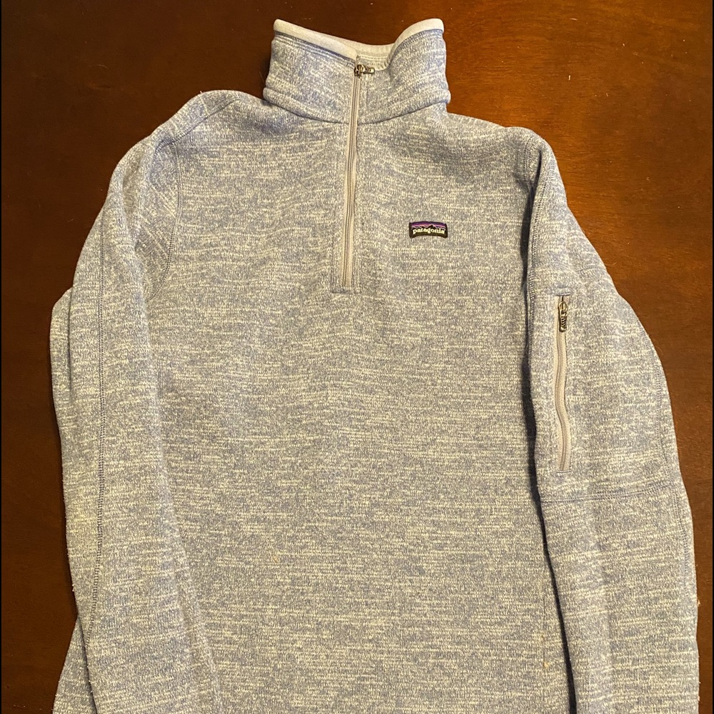 Light blue better sweater